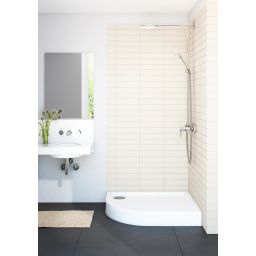 Schedpol Competia brodzik prostokątny 100x90 cm biały 3.0168