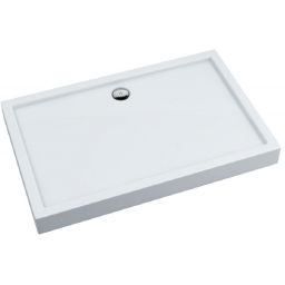 Schedpol Competia brodzik 90x80 cm prostokątny biały 3.0183