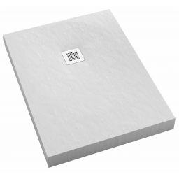 Schedpol New Horizons brodzik 100x80 cm prostokątny biały 3.3306/B/ST-M2