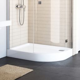 Schedpol Competia brodzik 80x80 cm kwadratowy biały 3.0160