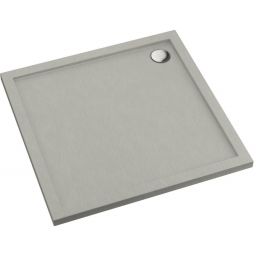 Schedpol Caspar New Cement Stone brodzik 80 cm kwadratowy cement 3.2330/CT/ST