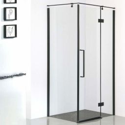 Sea-Horse Creative kabina prysznicowa 120x90 cm prostokątna czarny mat/szkło przezroczyste BKP248T09/12KP
