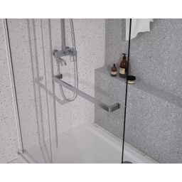 Sea-Horse Creative ścianka prysznicowa walk-in 120 cm chrom połysk/szkło przezroczyste BK258T12