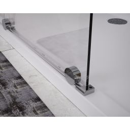 Sea-Horse Creative ścianka prysznicowa walk-in 120 cm chrom połysk/szkło przezroczyste BK258T12