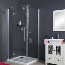 Sea-Horse Creative kabina prysznicowa 100x90 cm prostokątna chrom połysk/szkło przezroczyste BKP248T09/10L