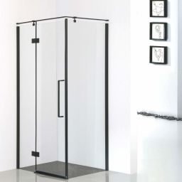 Sea-Horse Creative kabina prysznicowa 120x90 cm prostokątna czarny mat/szkło przezroczyste BKP248T09/12KL