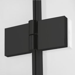 Sea-Horse Creative kabina prysznicowa 120x90 cm prostokątna czarny mat/szkło przezroczyste BKP248T09/12KP