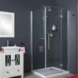 Sea-Horse Creative kabina prysznicowa 100x90 cm prostokątna chrom połysk/szkło przezroczyste BKP248T10/09P