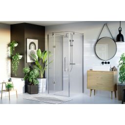 Sea-Horse Creative kabina prysznicowa 120x100 cm prostokątna chrom połysk/szkło przezroczyste BKP248T10/12XL