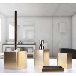 Sepio Eldorado Gold dozownik do mydła 440 ml stojący złoty 10DOZELDRAGOL