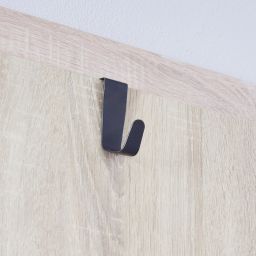 Sepio haczyk na ręcznik 2 szt zestaw czarny 10HACPRO2BLAC