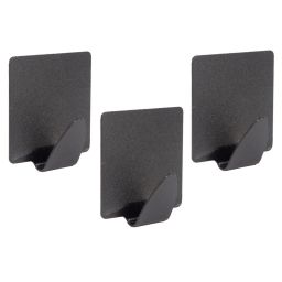 Sepio wieszak na ręcznik 3 szt zestaw czarny 10HACPRO3BLAC