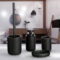 Sepio Nairobi Black mydelniczka czarny mat 10MYDNAIROBLA