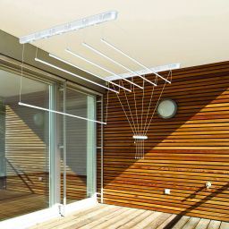 Sepio suszarka na pranie 6x120 cm sufitowa biała 10SUSSUF6PP12