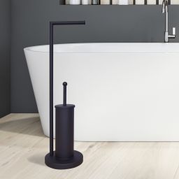 Sepio stojak na papier toaletowy model 104 czarny 10STOLAZMO104