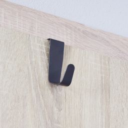 Sepio haczyk na ręcznik 2 szt zestaw czarny 10HACPRO2BLAC