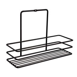 Sepio półka łazienkowa 23 cm pojedyncza czarna 10POLLAZ1PBLA