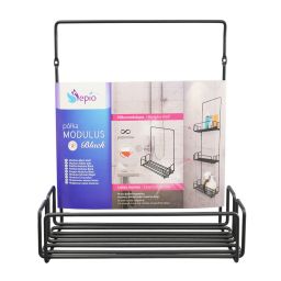 Sepio Modulus Black półka łazienkowa 28 cm czarny 10POLMODBLACK
