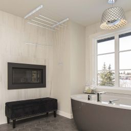 Sepio suszarka na pranie 5x100 cm sufitowa biała 10SUSSUF5PP10