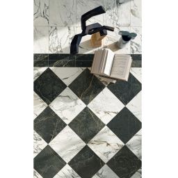 Sichenia Prestige płytka podłogowa 60x60 cm biała-czarna-szara-mix kolorów