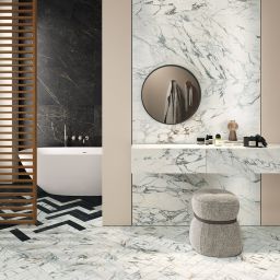 Sichenia Prestige płytka podłogowa 60x60 cm biała-czarna-szara-mix kolorów