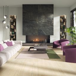 Sichenia Prestige płytka podłogowa 60x60 cm czarna-szara-mix kolorów