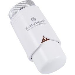 Schlosser Brillant głowica termostatyczna biała 600200002