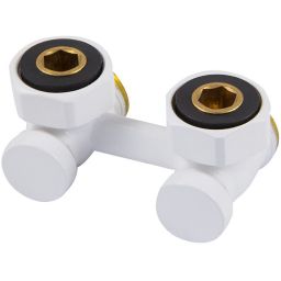 Schlosser Standard zawór kątowy biały 600700023