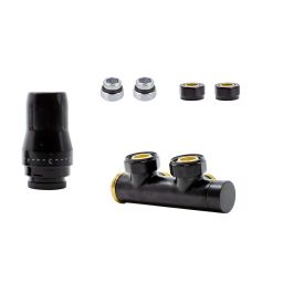 HeatBase Exclusive zestaw termostatyczny czarny HB02KLC-R90051
