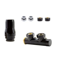 HeatBase Exclusive zestaw termostatyczny czarny HB02KLC-R9005