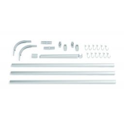 Sealskin Easy Roll drążek zasłony prysznicowej aluminium mat 5276623005