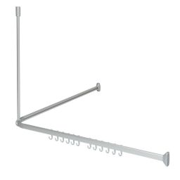 Sealskin Easy Roll drążek zasłony prysznicowej aluminium mat 5276623005