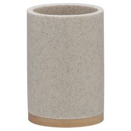 Sealskin Grace kubek do mycia zębów piaskowy/bambus 361910465