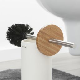Sealskin Grace szczotka toaletowa biała/bambus 361910510
