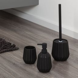 Sealskin Arte dozownik do mydła 400 ml stojący czarny 362500219