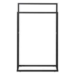 Sealskin Carre wieszak na ręczniki stojący czarny 396130746