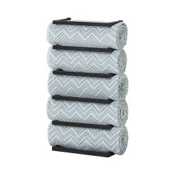 Sealskin Carre wieszak na ręcznik czarny 396330746