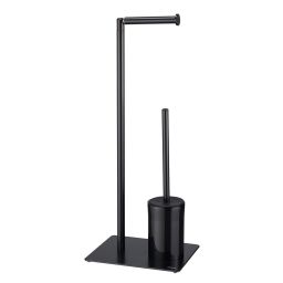 Sealskin Tube stojak ze szczotką do WC czarny 800203