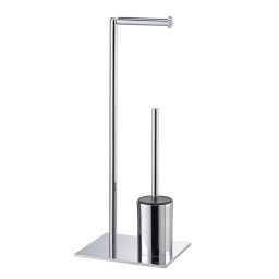 Sealskin Tube stojak na papier toaletowy ze szczotką WC chrom 800204