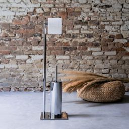 Sealskin Tube stojak ze szczotką do WC chrom 800288