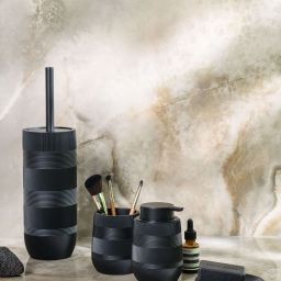 Sealskin Kiva mydelniczka stojąca czarna 801159