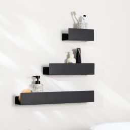 Sealskin Brix półka prysznicowa 35 cm czarna 800794