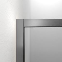 Sealskin Contour kabina prysznicowa 90x90 cm kwadratowa szary mat/szkło przezroczyste CD180906145100