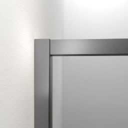 Sealskin Contour kabina prysznicowa 120x90 cm prostokątna szary mat/szkło przezroczyste CD101296145100