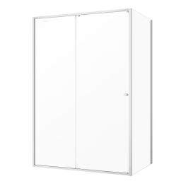 Sealskin Contour kabina prysznicowa 140x90 cm stal szczotkowana/szkło przezroczyste CD101496325100