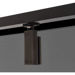 Sealskin Contour drzwi prysznicowe 100 cm szary mat/szkło przezroczyste CD201006145100