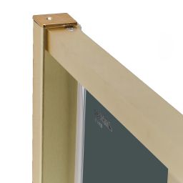 Sealskin Contour drzwi prysznicowe 100 cm złoty szczotkowany/szkło przezroczyste CD201006495100