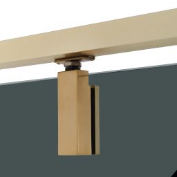 Sealskin Contour drzwi prysznicowe 100 cm złoty szczotkowany/szkło przezroczyste CD201006495100