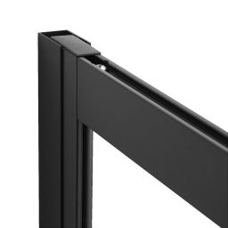 Sealskin Contour Walk-In ścianka prysznicowa 100 cm wolnostojąca szary mat/szkło przezroczyste CDA30986145100