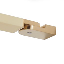 Sealskin Contour Walk-In ścianka prysznicowa 120 cm wolnostojąca złoty szczotkowany/szkło przezroczyste CDA31186495100